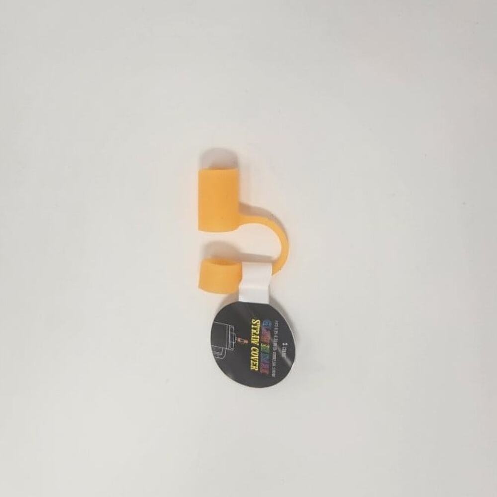 Orange Glow In The Dark Halloween Tumbler Straw Cover